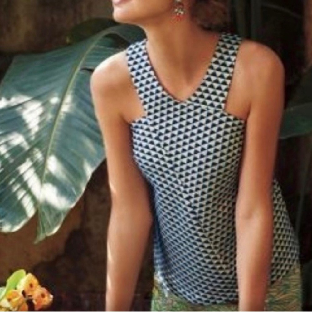 ANTHROPOLOGIE - HD. Paris Geo Tank Topโ